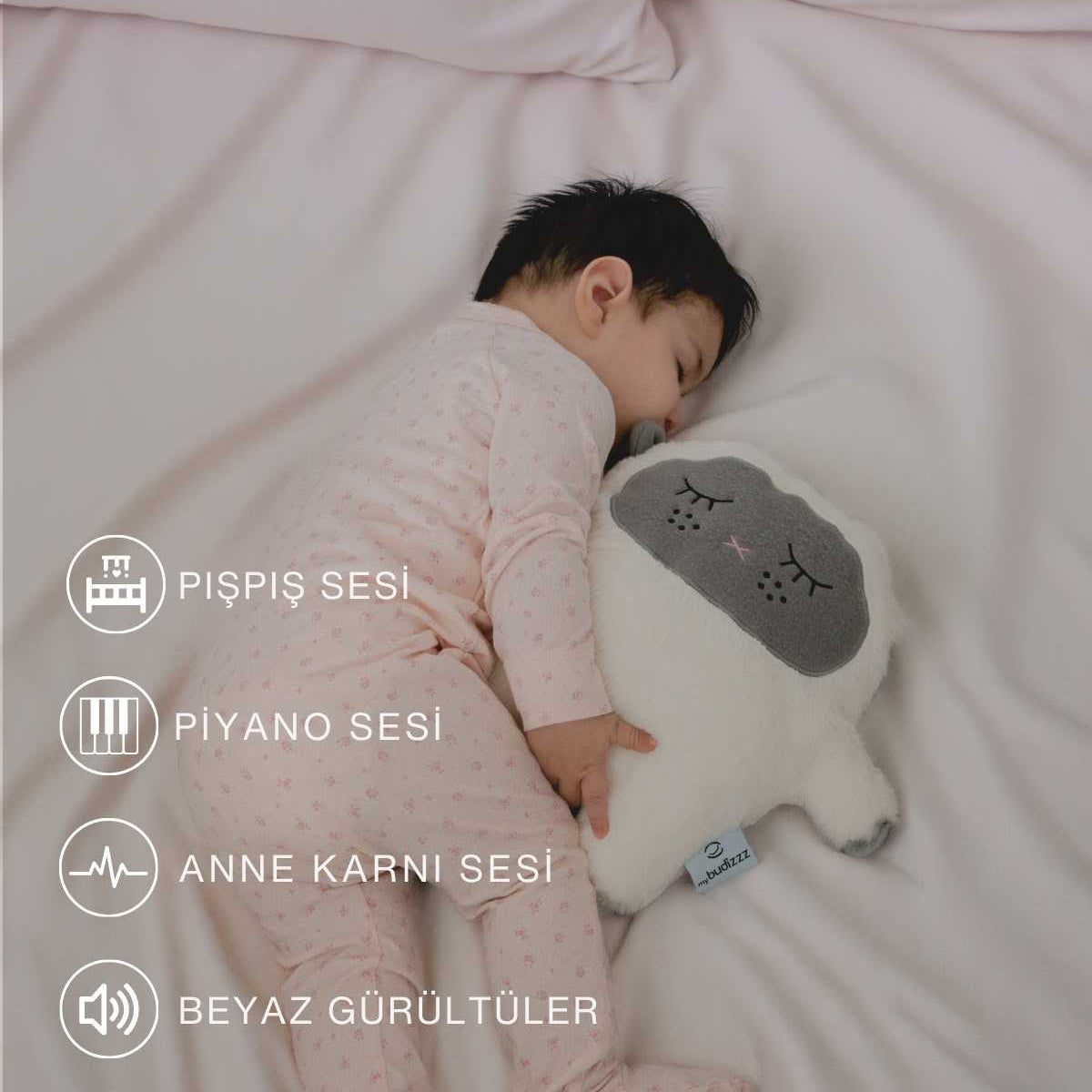 kuzu beyaz gürültülü uyku arkadaşı